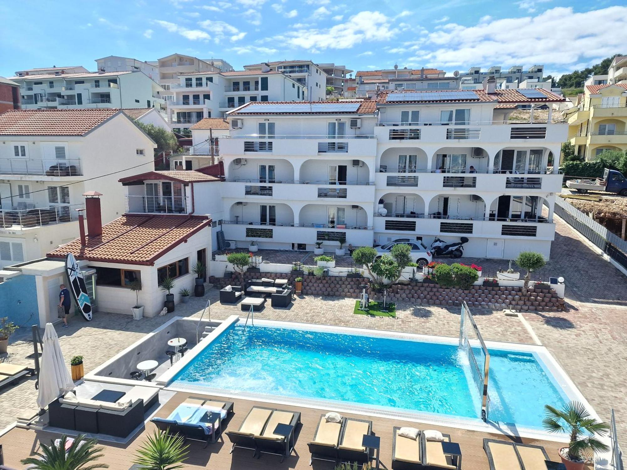 Apartments Silva With A View Of Sea Trogir Exterior photo
